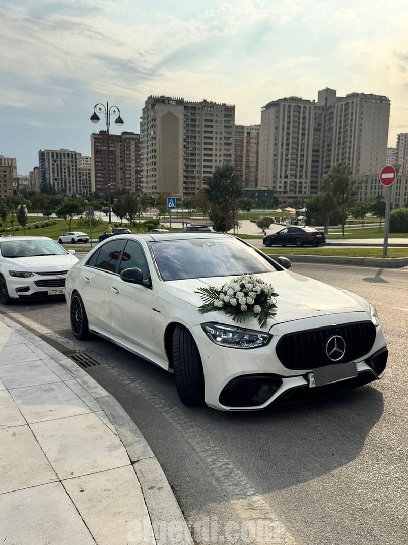 mercedes sclass bey gelin toy masini sifarisi